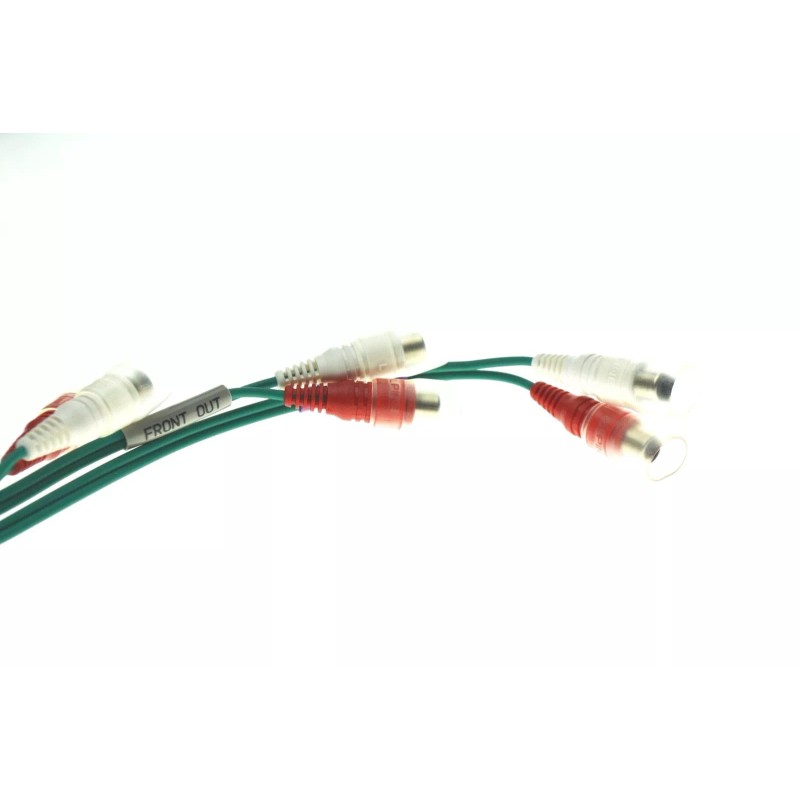 ALPINE ILXF309TND GENUINE PRE-OUT RCA FRONT REAR SUBW HARNESS SUB