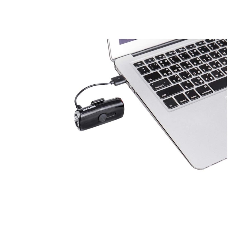 TOPEAK Headlux Dual USB Black