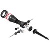 ledscom.de PIRK Outdoor Garden Spotlight with Ground Spike IP44 Black