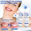 2 Pcs Hidroxiapatita Pasta Dental, 7,5% Pasta Dental con Hidroxiapatita