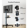 AX WABER Mobile TV Stand for 23-60 Inch LCD LED
