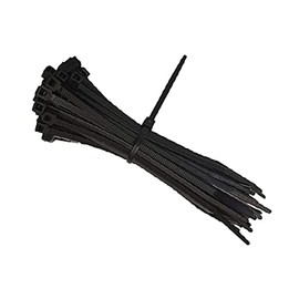 Cable Ties Electrician Nylon 2.5x200mm Black 100pcs