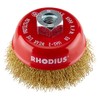 RHODIUS MTBW | 1 Piece Diameter 80 mm Cup Brush