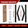 ISINLASSO Tape-On Rain Guards Compatible with Hyundai Santa FE 2024