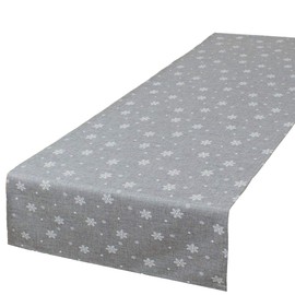 Snow / Modern Tablecloth for Christmas