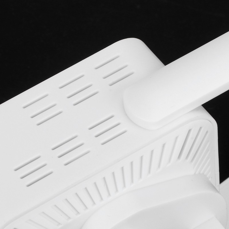 300M Repeater with Double Antenna Signal Amplifier Range Extender White