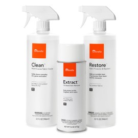 Sunbrella Total Care Kit | Clean, Protect & Restore Fabric & Upholstery | Fabric Cleaner, Stain Remover, and Protector Bundle | 32 fl oz / 9.6 fl oz