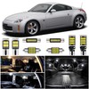 WIYBYDM 8PCS White Interior LED Lights Kit for Nissan 350Z