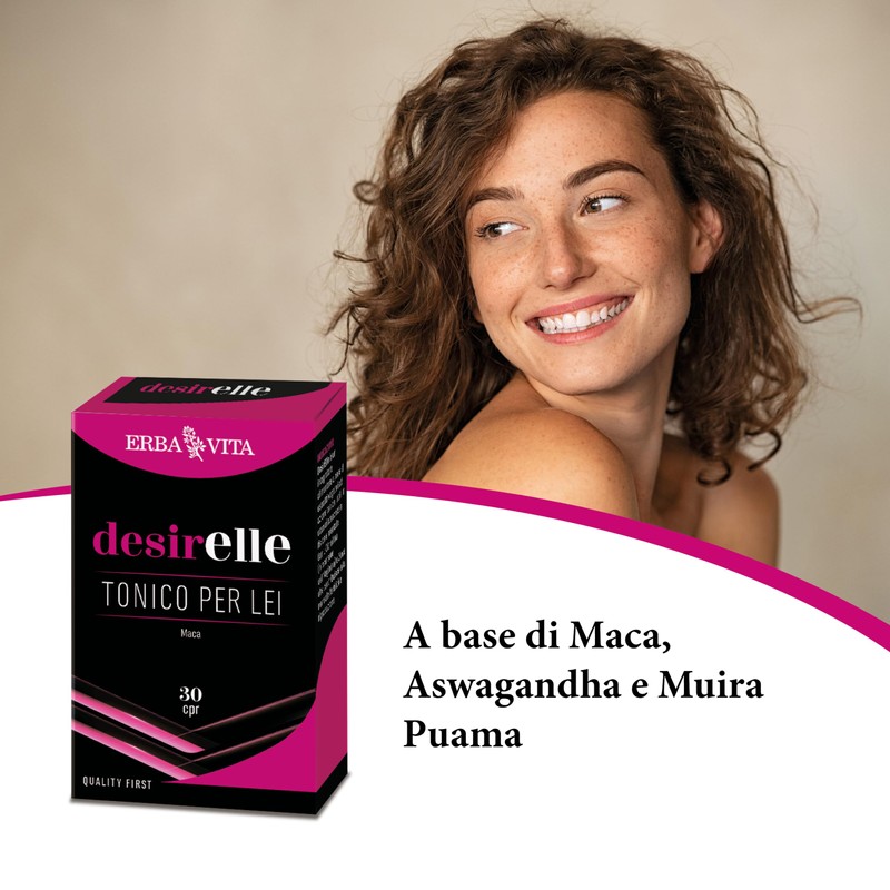 ERBA VITA Desirelle integratore alimentare tonico per lei a base