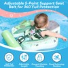 Mambobaby Baby Pool Float with Canopy, Non-Inflatable Infant Swimming Float,