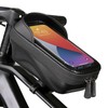 Bike Front Frame Bag Waterproof Shock Absorbing Touch Screen Phone
