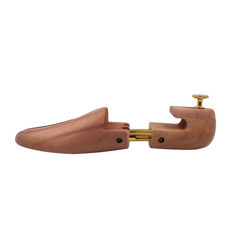 kilocircle Men's Red Cedar Shoe Tree with Twin Tubes 2PKS,