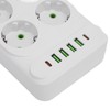 Power Strip 6 Outlets 4 USB 2 Type C Ports