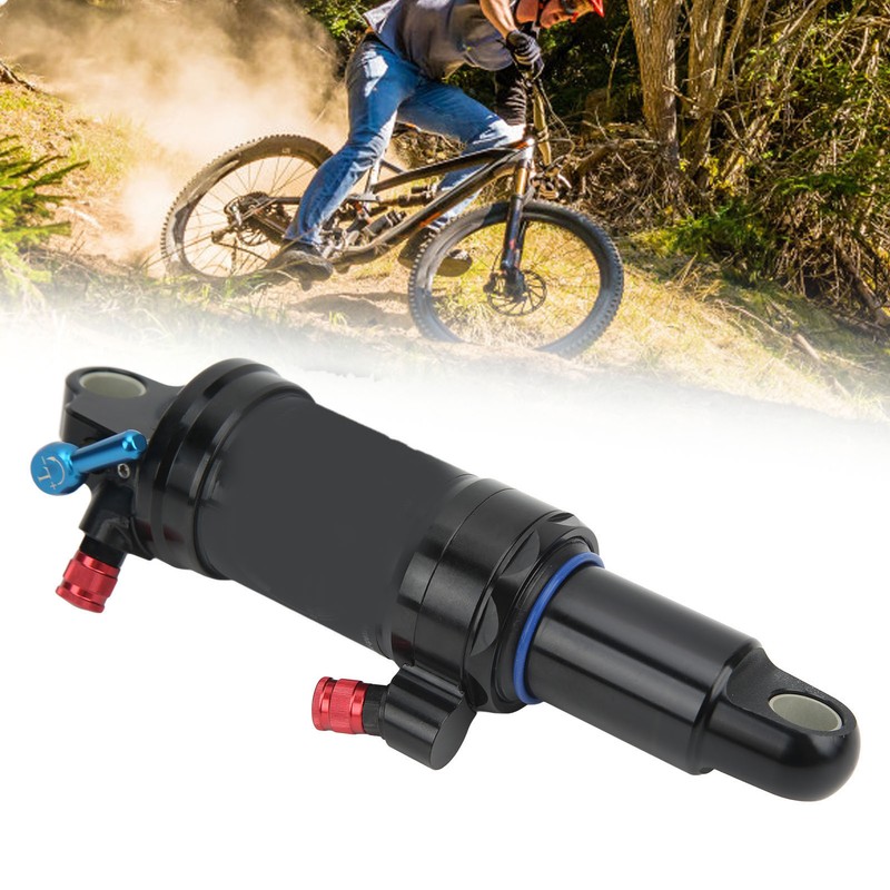 Bicycle Shock Absorber Black Aluminium Alloy Cycling Rear Shock with