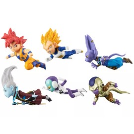 Bandai Dragon Ball Super World Collectable Figure Historical WCF Vol.1 Set of 6 Anime