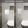 DGYB Suction Cup Toilet Paper Holder - No Drill Adhesive