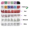 Nail Gems, Flat Back Crystal Rhinestones with Pick Up Tweezer