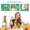 DOWYLIK Personal Blender, 3 Speed Retro Smoothie Blender for Protein