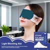 Steam Eye Patch, Heated Night Eye Cover, Breathable Steam Eyeshade,