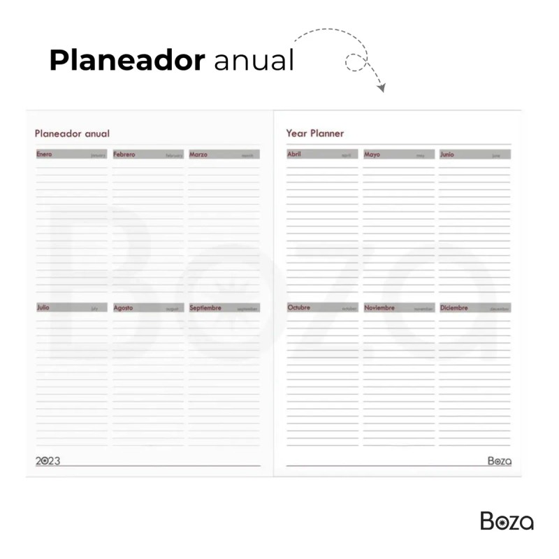 Agendario Agenda 2025 2026 2027 Etc Boza Diario Vinipiel