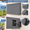 55-58 Inch Outdoor TV Cover, 600D Oxford Weatherproof Cover with