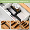 xyuayamz Adjustable Drawer Divider, Drawer Divider, Adjustable Drawer Divider for