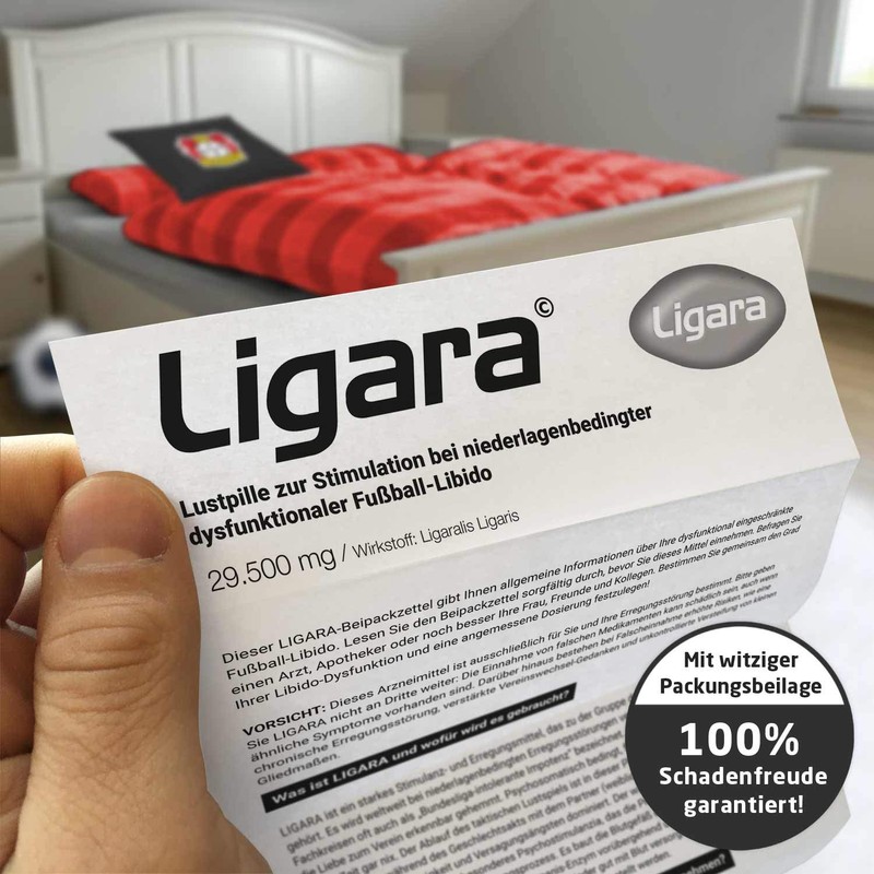 Ligara® for Levkerusen Fan Item Gift Birthday Fans (1 x