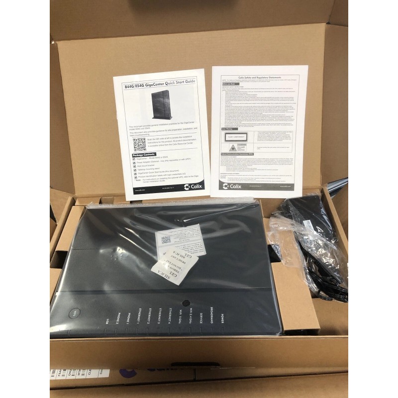 Calix Genuine New Calix GigaCenter 844G-1 100-04011 Dual-Band Wi-Fi Router