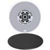 Heat Equalizer-8 inch Black Ceramic Finish Heat Diffuser – Aluminum