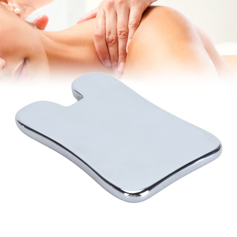 80x50x6mm Concave Shape Terahertz Gua Sha Facial Tool Guasha Board