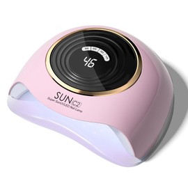 WEVILI UV Nail lamp 288W UV Light for Gel Nails Led Nail Light with LCD Display 4 Timer Settings and Auto Sensor Professional Fast Curing Nail Dryer Nail Art for Home & Salon