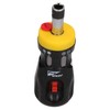 Stubby Ratchet Screwdriver 12 Bits in 1 Phillips Flat Pozi