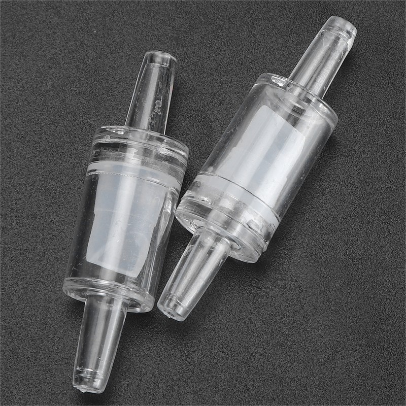 Aquarium White Check Valve Fish Tank One Way NonReturn Check