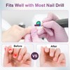 5 in 1 Cross Cut Nail Drill Bit, Tungsten Carbide