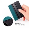 FOSHIO Vinyl Wrap Squeegee 4 Inch with Micro Fiber Suede