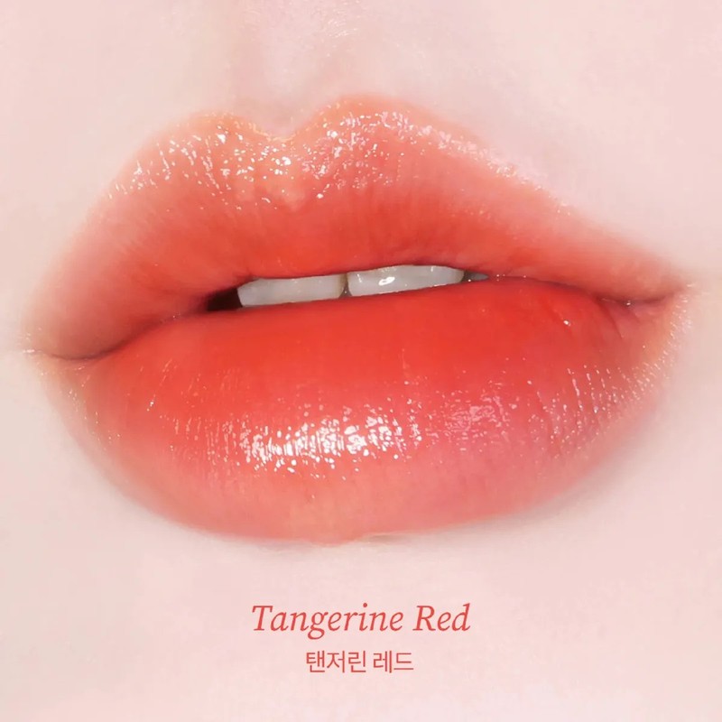 Tocobo Bálsamo Labial Glass Tinted 013 Tangerine Red