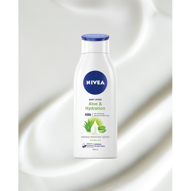 NIVEA Body Lotion Aloes & Moisturising 400 ml