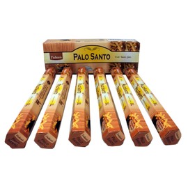 Palo Santo Aromatic Incense Sticks Natural Aromatherapy Box of 6 Packs of 20