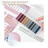1600Pcs Sticky Tabs, Transparent Sticky Notes Flags Pastel Book Tabs