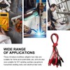 POPETPOP Alligator Clips Crocodile Test Leads: 30pcs Dual Ended Wire