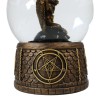 Occult Wicca Sabbatic Goat Baphomet Solve Et Coagula Glitter Water