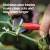 Fiskars Herb Garden Scissors, 5" Garden Shears, Handheld Herb Snips