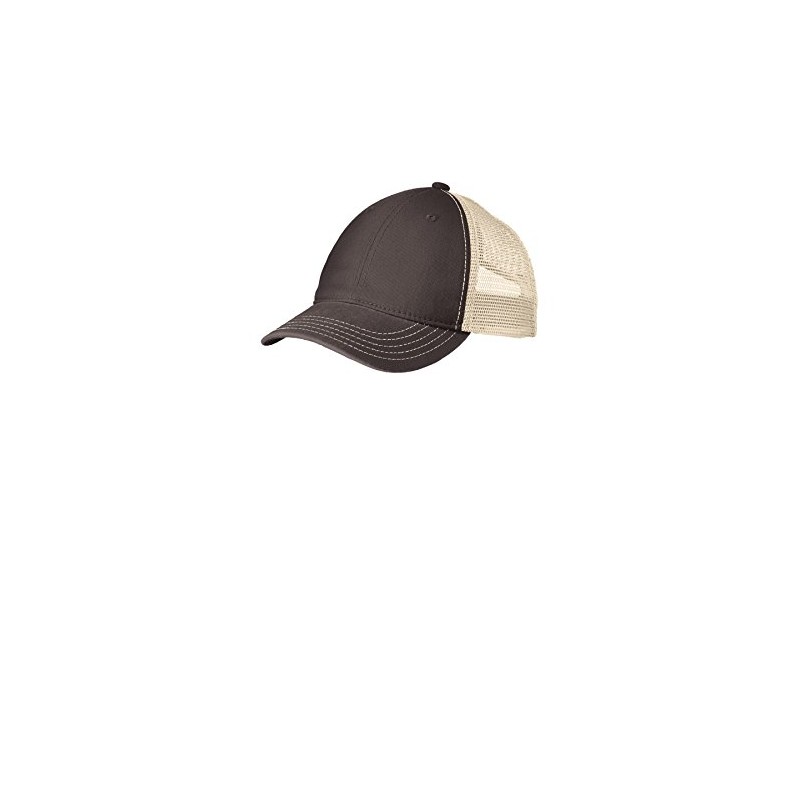 District Super Soft Mesh Back Cap OSFA Chocolate Brown/Stone