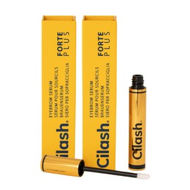 Cilash® forte plus brow serum for dense and full eyebrows - improves growth - the perfect solution for a healthier & more beautiful look - clinically tested I 2 x 3 ml