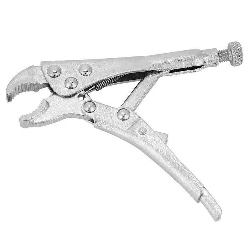 Lock Pliers Set of 2 Straight Vice Plier Mouth