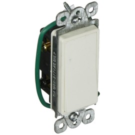 Morris 82071 Decorative Switch, 4 Way, 4 Poles, 15 Amp Current, 120V/277V, White