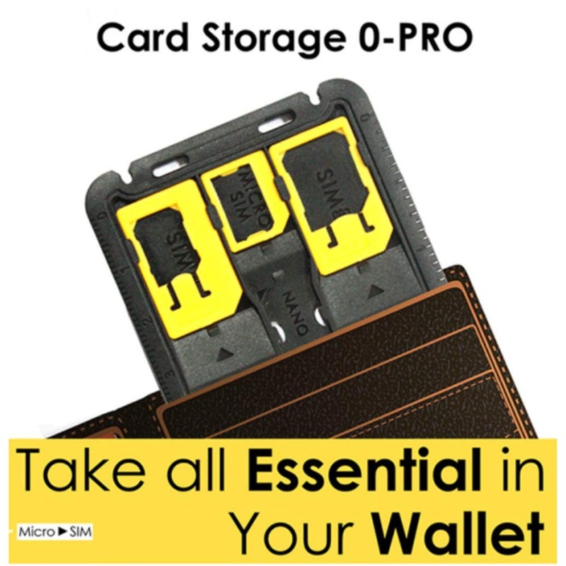 All in One Credit Card Size Slim SIM Adapter Kit