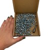 Pack of 100 DIN 7504 K Galvanised Steel 4.2 x