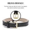 Tanpie Classic Genuine Leather Dog Collar Soft Breathable Waterproof Collars