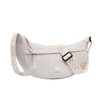 Pomelo Best Nylon Crescent Crossbody Bag for Women and Men,